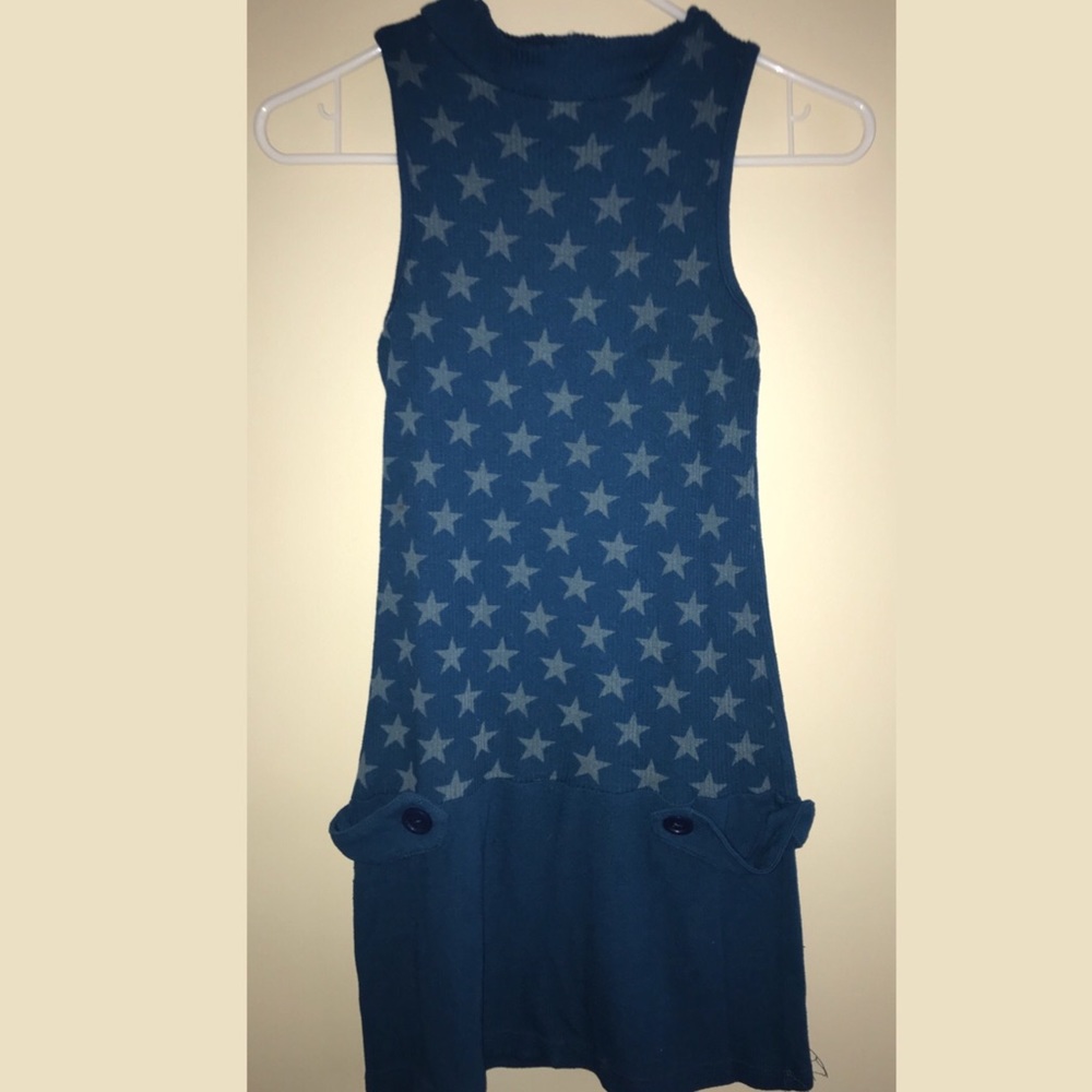 Neck mini dress